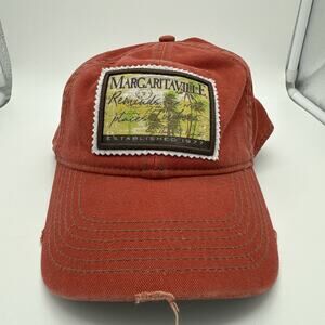 Margaritaville Vintage Distressed Cotton Baseball Cap Jamaica WI Floppy Hat